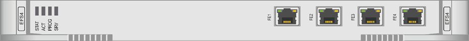 EFS4 4路帶交換功能以太網(wǎng)板(圖1) EFS4 4路帶交換功能以太網(wǎng)板(圖1)